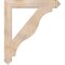 Ekena Millwork Funston Arts & Crafts Smooth Bracket, Douglas Fir, 5 1/2"W x 42"D x 48"H BKT06X42X48FST03SDF - alternate 4